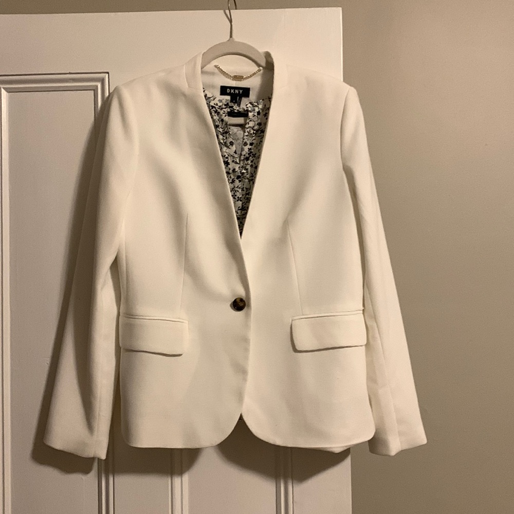 White Blazer